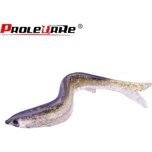 1Pcs 13cm 13.8g Lead Head Luminous Soft Fishing Lures Built-in shaped aluminum block Soft Fish Bait Minnow Swimbaits Pesca