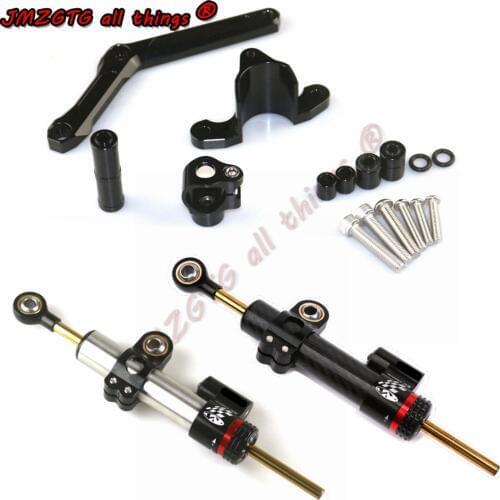 Motorcycle Universal Stabilizer Damper Complete Steering Mounting Bracket For Benelli BJ600 BN600