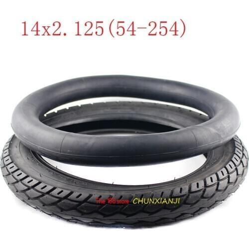High performance 14 X 2.125 / 54-254 fits Many Gas Electric Scooters and e-Bike