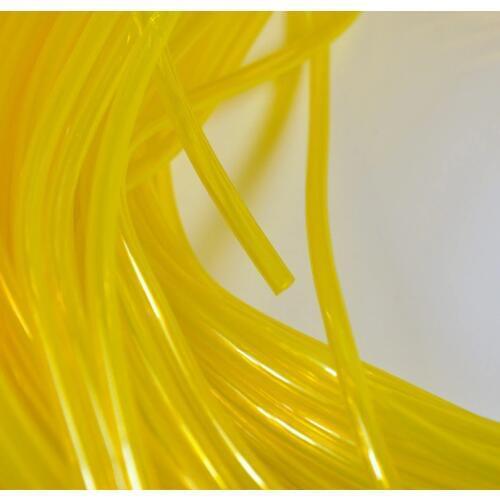1 Meter Yellow Fuel Pipe Tube Fuel Line Hose 4mm*2.5mm Fuel Tank Parts For Fixed Wing RC Airplane Model