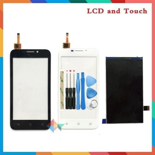 High quality 4.5'' For Huawei Ascend Y5 Y5C Y541 Y541-U02 Lcd Display Screen + Touch Screen Digitizer Sensor Free Shipping