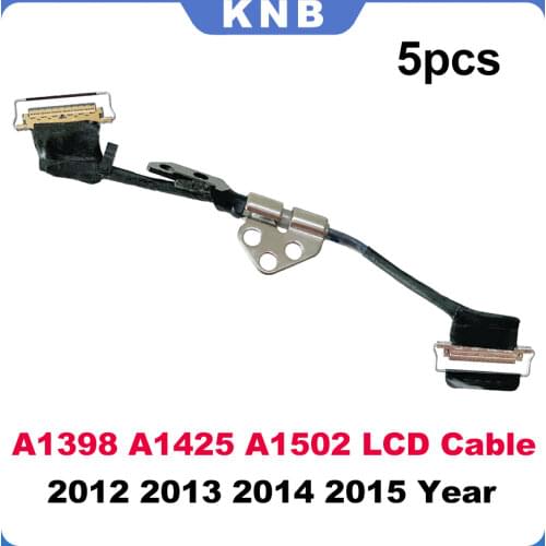 5pcs A1425 A1502 A1398 LCD LED LVDs Display Screen Flex Cable For Macbook Pro Retina 13" 15" 2012-2015 Years