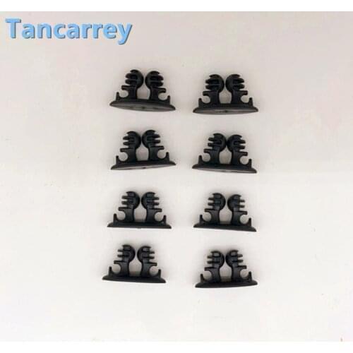 8PCS Car Charger Line Clasp Clamp Accessories For Nissan Tiida Teana Skyline Juke X-trail Almera Qashqai 2016 2017 Juke Sunny