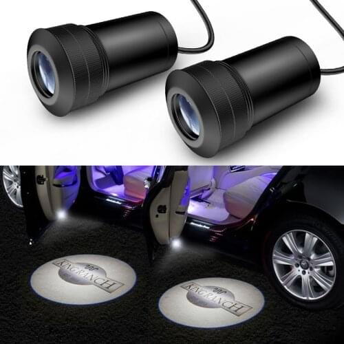 AEING 2pcs Welcome Ghost Shadow Lights LED Courtesy Door Projector Lamps fit For KING RANCH TRUCKS