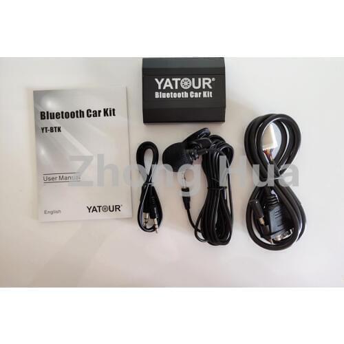 Yatour handsfree Bluetooth Car Kit for Mazda 2 3 6 CX7 RX8 MPV Car Mp3 Player AUX Input Audio Digital Music Changer YTBTK