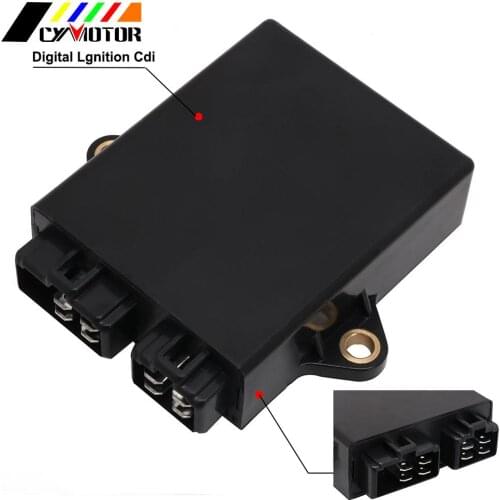 Black ABS CDI Ignition Control Unit High Performance Coils Fit For Yamaha Virago 250 XY250 XV250 V-Star XV250 Route 66 1988-2018