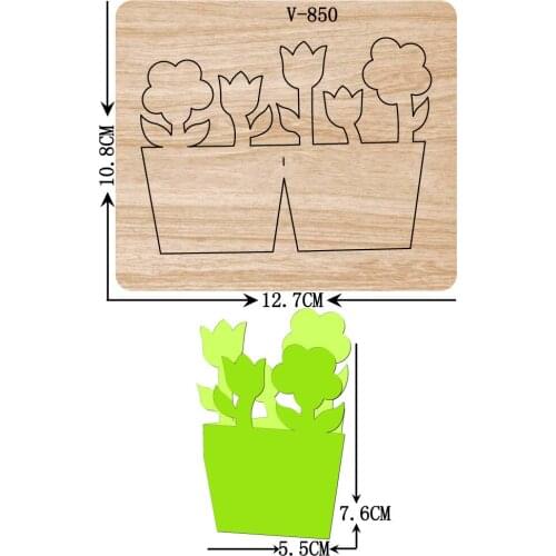 DIY New flowers wooden dies cutting dies for scrapbooking /Multiple sizes /V-850