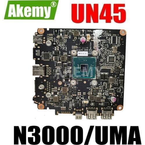 JIANSU 90MS00L0-R01000 motherboard For Asus VivoMini UN45 Mini Vivo PC computer Mainboard W/ N3000/UMA
