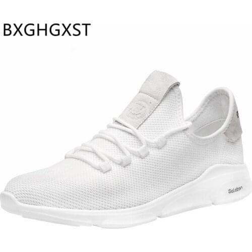 Summer shoes men sneakers breathable sneakers fashion running shoes men casual white sneakers sport shoes men 2020 big size 48