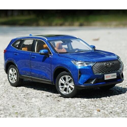 Diecast Alloy 1:18 Scale 2021 H6 Car Model Metal Die-Cast Toy Simulation Vehicle for Collection Gift Souvenir Collectible Show