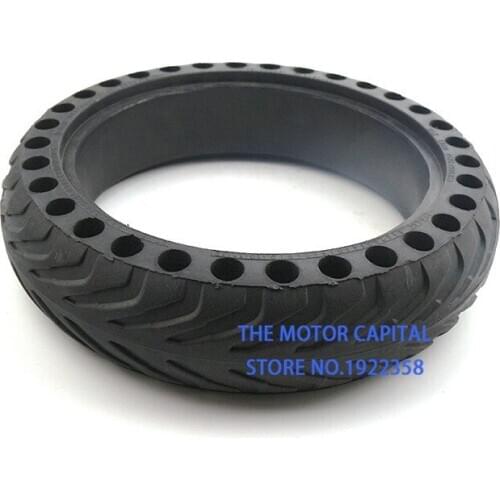 Size 8 1/2x2 Hollow Tire for Xiaomi Mijia M365 Electric Scooter Solid TiresShock Absorber Non-Pneumatic Rubber Tyre