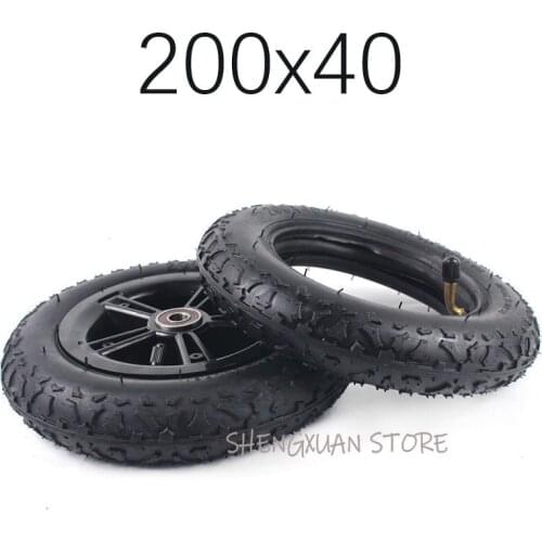 Hot Sale 200x40 Good Quality Inner and Outer Tyre or Wheel Tire Fit for Folding Bicycle Scooter Car Motorcycle Babys Car