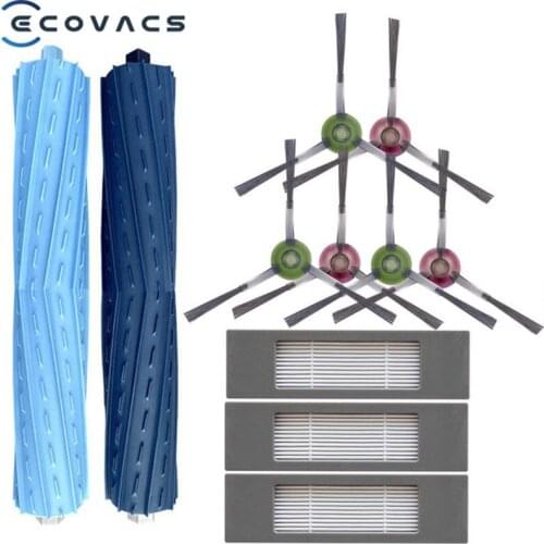For Ecovacs Deebot T9 AIVI Vacuum Cleaner Part Cleaning Tool Replacement Roller Brush Side Brush Filter