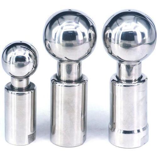 1/2" 3/4" 1" 1-1/4" 1-1/2" 2" BSP Female 304 Stainless Steel Sanitary Rotary Spray Ball Tank Cleaning Homebrew