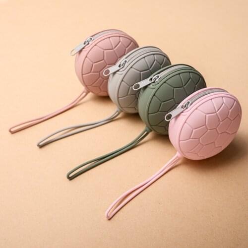 1 PCS Storage Box Baby Silicone Pacifier Holder Infant Nipple Food Grade Silicone Portable Soother Container Box BPA Free