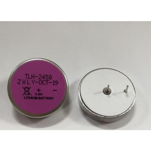 2PCS/LOT TLH-2450 TLH2450 3.6V 550mAh lithium battery for Tire Pressure Monitoring Systems