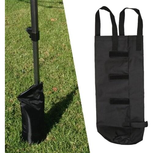 4PCS Outdoor Tent Sandbag Single Pocket Support Fixed Tent Bag Fixed Tent Sandbag Supplies Camping Beach Tools
