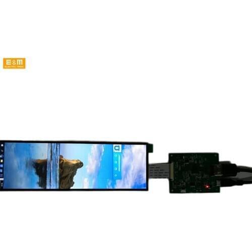7.84 Inch 400*1280 OLED LCD Screen IPS HDMI To Mipi For Window Linux MAC OS Rack Vehicle Mounted Analog Display