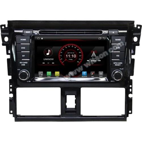 7" Android 10 OS Car DVD Multimedia GPS Radio for Toyota Yaris / Vios (XP150) 2013-2016 with Car Play / Android Auto Support