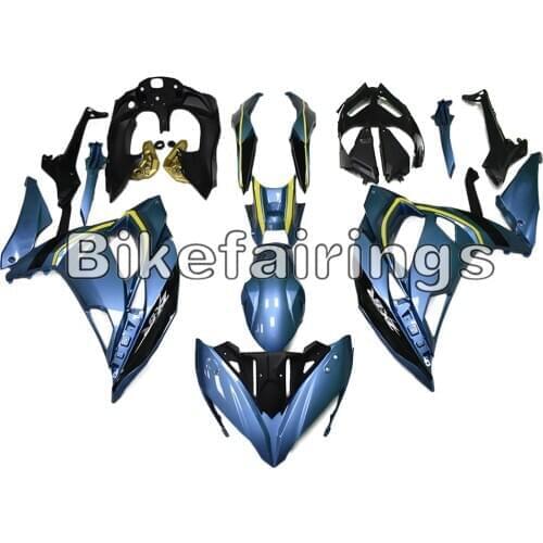 ABS Injection Motorcycle Blue Fairings For ER-6F / Ninja 650r 2017 2018 17 18 ninja650r Cowling