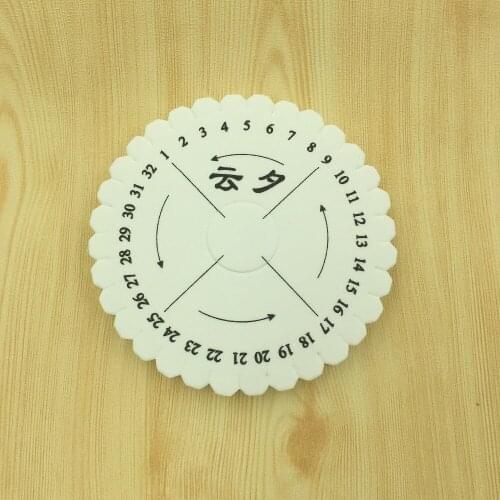 Free shipping 10cm round braided rope knot knit DIY bracelet wire rope kumihimo disc knitting tool tray design board