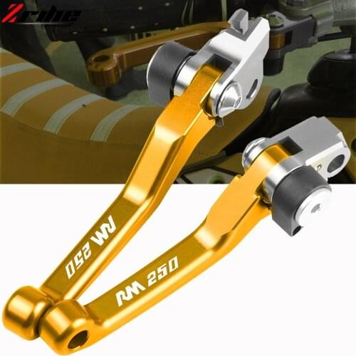 For Suzuki RM250 RM 250 1996-2008 1997 1998 1999 2000 2001 2002 2003 Motorcycle Accessories Pivot Foldable Brake Clutch Levers