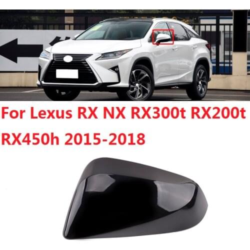 CAPQX For Lexus RX NX RX300t RX200t RX450h 15-18 Side Rear View Mirror Cover Cap Rearview Mirror Lid Reverse Mirror Shell hood