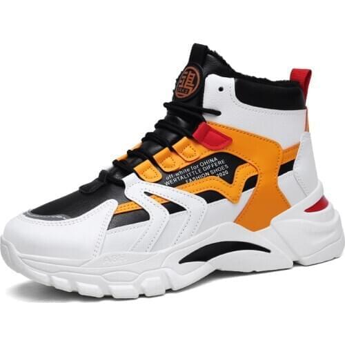 Mens Shoes Casual Fashion Male Sneakers Comfortable 2020 Luxury Designers Flat Warm Plush Breathable Outdoor Walking Footwear