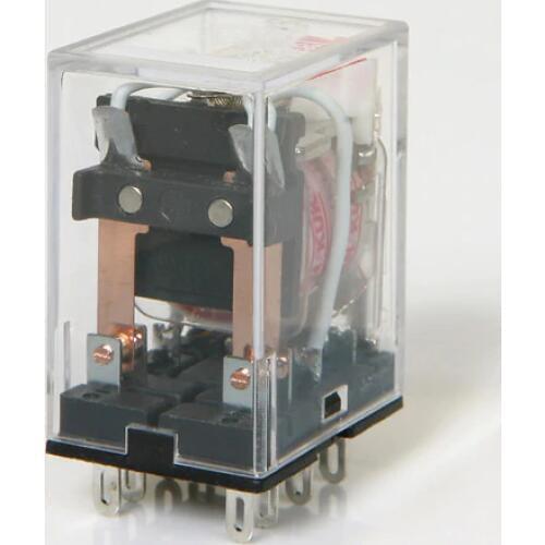 [SA]Kaikun KACON relay 5A HR705-2PL DC24V AC220V with light 2a2b--10pcs/lot