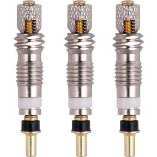 Mountain Road Bike Replacement Valve Core Stem Presta Style Tyre Valve Core Copper Detachable Bicycle Repair Service Part