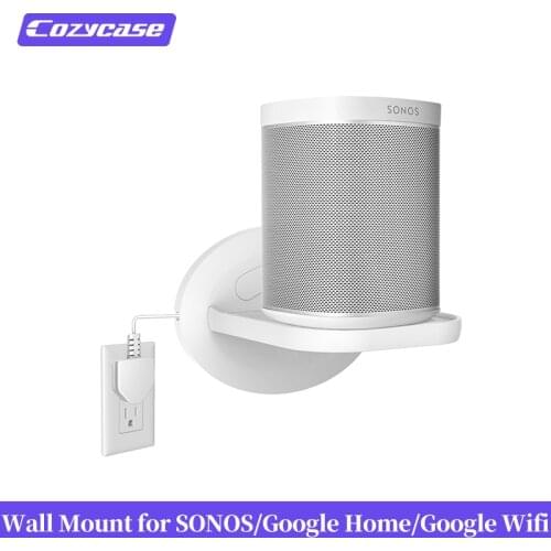 Universal Wall Mount Shelf Holder For Smart Speaker Echo Dot 4 3 2 /Google WiFi/Smartphone/Security Cameras Place Bracket