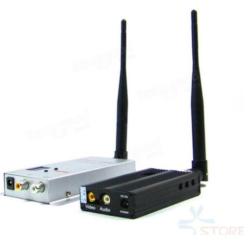 1.2GHz 2500mw Video transmitter(8 CH) and receiver(12 CH)
