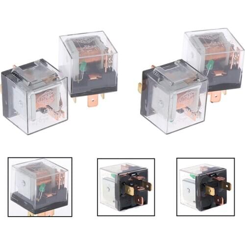 Waterproof Automotive Relay 12v/24v 100a 4pin/5pin Spdt Control Car Relays