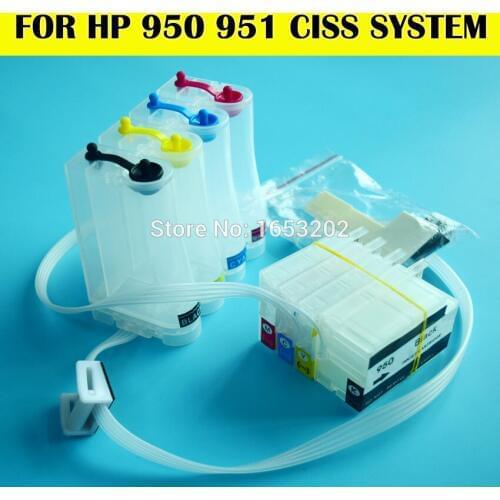 1 Set High Quality HP950 HP951 Ciss System For HP 950XL 951XL CISS For HP Officejet 8600 8610 8620 Printer With ARC Chip