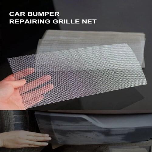 1Pcs Car Bumper Repair Net Stainless Steel Woven Wire Bumper Crack Repair Hole Repairing Air Vent Mesh Net Car Repairing Tools