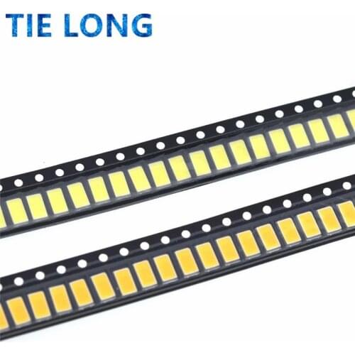 100pcs 5630/5730-CW/WW 0.5W-150Ma 50-55lm 6500K White Light SMD 5730 5630 LED 5730 diodes (3.2~3.4V)