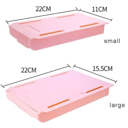 2021 New Pink Storage Box Desk Organizer Free Punch Stationery Case Pencil Tray Pen Holder Office Desk Drawer Office Accessories