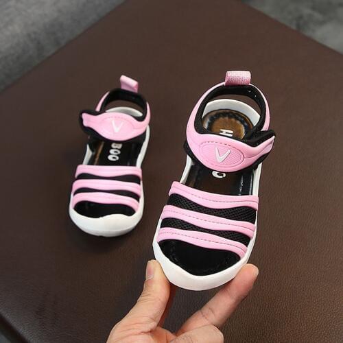 ARLONEET girls sandals children baby infant boys girls beach mesh running sport sandals sneakers summer shoes for girl &42
