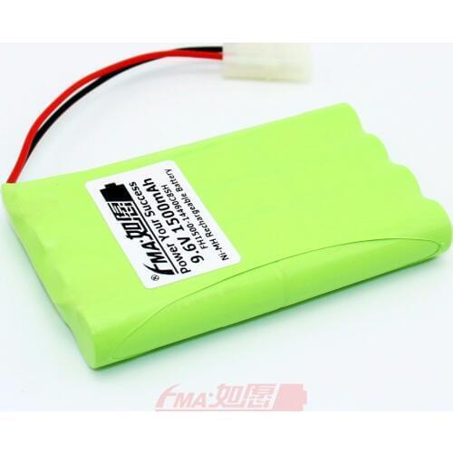 Night Runner R/C Off Road Monster Truck 60-4187 Remote Radio Control Car Battery Rechargeable Ni-MH 9.6V 1500mAh 14490C8SH