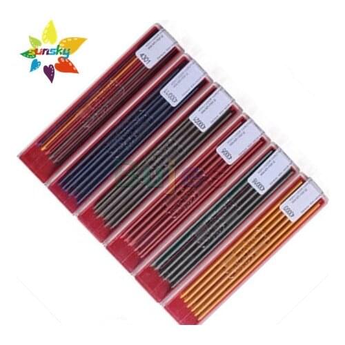 Czech KOH-I-NOOR 4300 2.0 mm automatic pencil lead color pencil refill lead movable lead color lead replacement writing art set