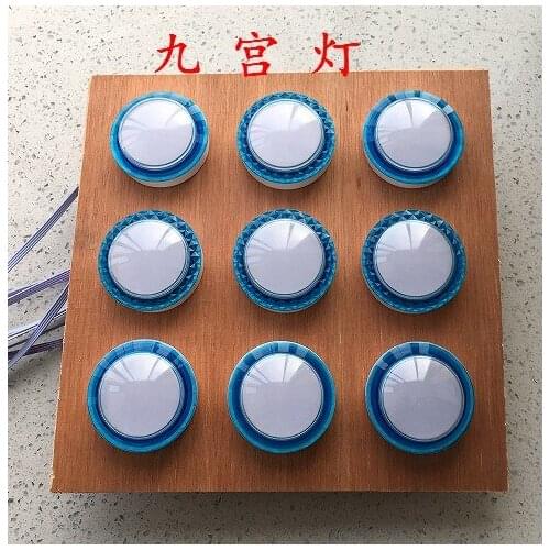 Diy escape party Takagism game press the button to control lock Game props for escape real life escape room game