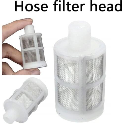 Fish Tank Filter Stainless Steel Inlet Case Mesh Shrimp Nets Special Cylinder Filters Inflow Inlet Protect Aquarium Accessories