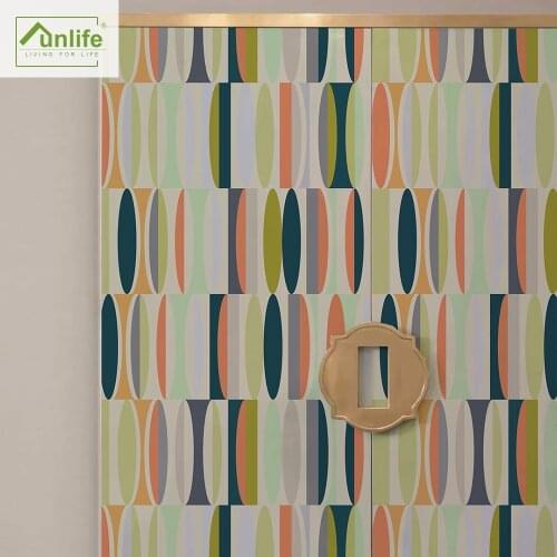 Funlife® 45x150cm DIY Home Decor Wardrobe Stickers Self-Adhesive Easy to Clean Waterproof Tile Stickers Bathroom Wall Stickers
