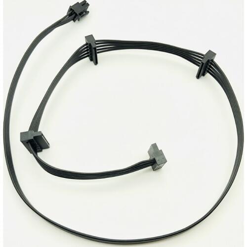Computer Cables PCI-E 6 Pin Male 1 to 4 SATA Female Power Supply Splitter Supply Cable for Corsair RM650X RM750X RM850X RM1000X