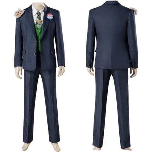 Halloween Loki Session One God Of Lies Cosplay Costume Leading Man Loki Suit For Adult Full Set With Accessories