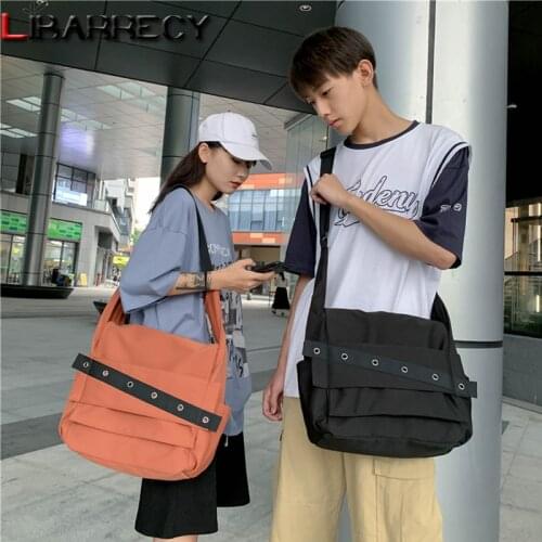 Fashion Solid Color Large Shoulder Bags for Women 2021 New 3-in1 Crossbody Shoulder Handbag High Quality Nylon Cloth for Ladies