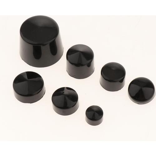 Motorcycle Screw Nut Bolt Cap Cover Decorative Fittings Different Sizes Bolt Cap for Harley Touring 1994-2017