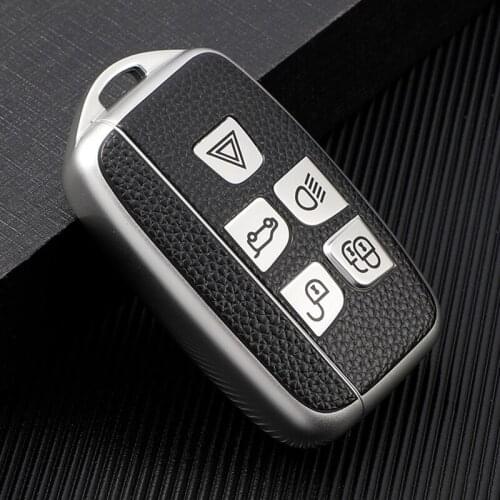 Soft TPU Car Key Case For Land Rover Range Rover Sport A9 Discovery 2 3 4 Sport For Jaguar XF A8 A9 X8 XE XF XFL Remote Cover
