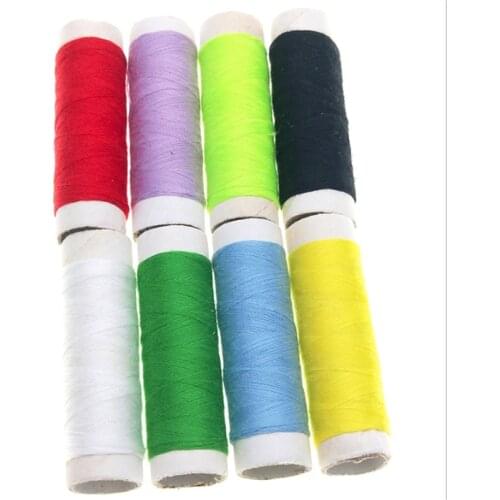 High Quality 4Pcs 20Yards Strong and Durable Sewing Threads for Sewing Polyester Thread Clothes Sewing Supplies Accessories