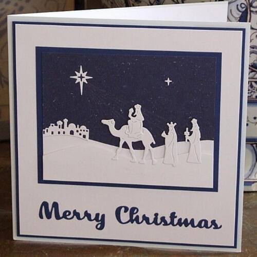 Polaris/Little Town of Bethlehem Metal Cutting Dies New 2019 Stencils for DIY Scrapbooking DIY Paper Cards Craft Making Decor